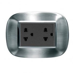 Mặt viền kim loại AXS Bticino 5 HB4803AXS-axolute-bticino