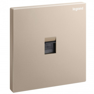 Ổ cắm điện thoại đơn RJ11 Legrand Galion 282445 10 Ổ cắm điện thoại đơn RJ11 Legrand Galion 282445-C1