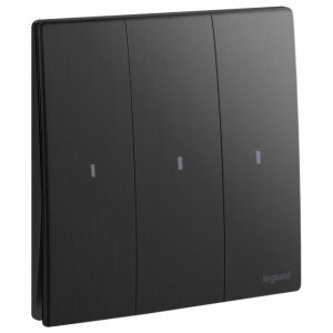 Công tắc ba 1 chiều 16A có đèn Legrand Mallia Senses 281014MW 7 Công tắc ba 1 chiều có đèn Mallia Senses 281014BB