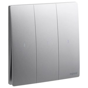 Công tắc ba 1 chiều 16A có đèn Legrand Mallia Senses 281014MW 9 Công tắc ba 1 chiều có đèn Mallia Senses 281014DS
