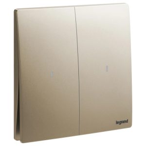 Công tắc đôi 2 cực 20A Legrand Mallia Senses 281065MW 9 Công tắc đôi 2 cực 20A Legrand Mallia Senses 281065DB