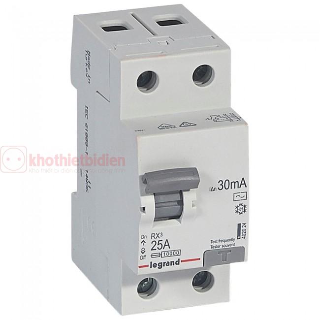 RCCB Legrand RX3 2P 25A 30mA 402024 3 RCCB Legrand RX3 2P 25A 30mA 402024