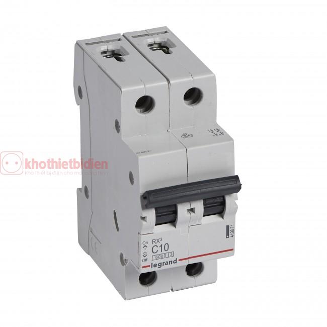 MCB Legrand RX3 2P 10A 6kA 419871 3 419871-legrand