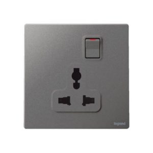 Ổ cắm đơn đa năng 16A Legrand Mallia Senses 281120MW màu trắng 10 Ổ cắm đơn đa năng 16A Legrand Mallia Senses 281120DS