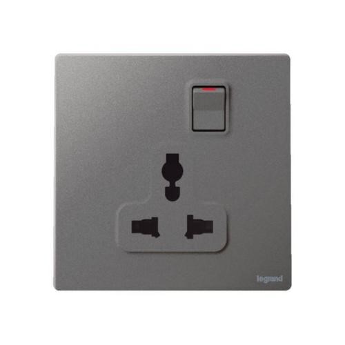 Ổ cắm đơn đa năng 16A Legrand Mallia Senses 281120MW màu trắng 6 Ổ cắm đơn đa năng 16A Legrand Mallia Senses 281120DS