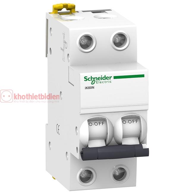 MCB Schneider 2P 10A 6kA A9K27210 3 MCB Schneider 2P 10A 6kA A9K27210