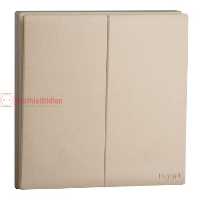 Công tắc đôi 2 chiều 16A Obria MEC22006WH 5 Công tắc đôi 2 chiều 16A Legrand Obria MEC22006RG