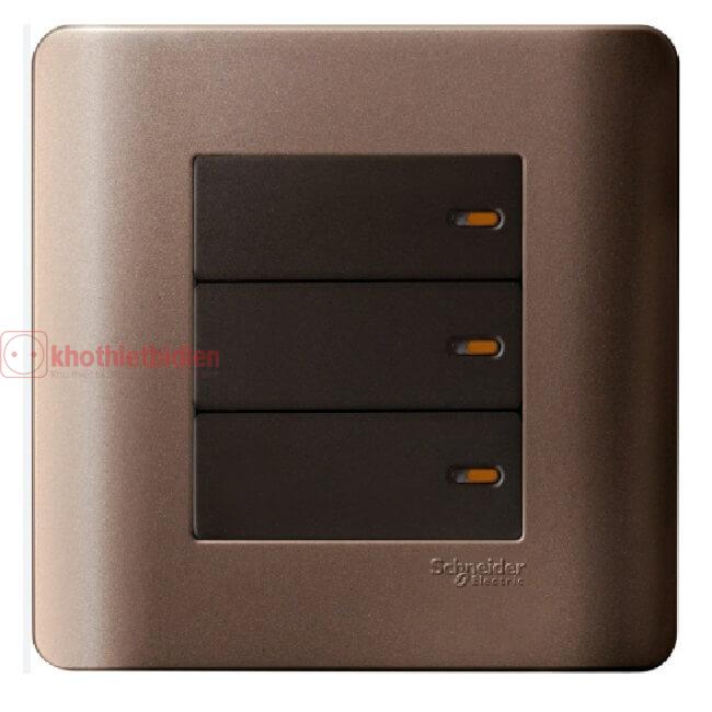 Bộ công tắc đèn Zencelo Schneider 3 Bộ công tắc đèn Zencelo Schneider