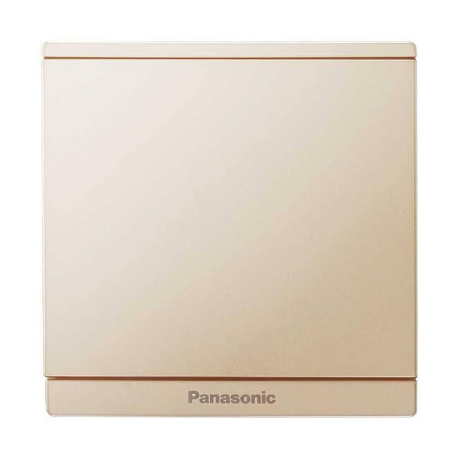 Bộ 1 công tắc B 1 chiều 10A Panasonic Moderva WMF501-VN 4 Công tắc B 1 chiều 10A 250V Panasonic Moderva WMF501MYZ-VN