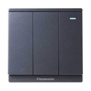 Bộ 3 công tắc B 1 chiều có dạ quang 10A Panasonic Moderva WMF515-1VN 7 Bộ 3 công tắc B 1 chiều có chỉ báo dạ quang 250V 10A Panasonic Moderva WMF515MYH-1VN