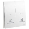 Công tắc DND/MUR Legrand Mallia Senses 281046MW 1 Công tắc DND/MUR Legrand Mallia Senses 281046MW