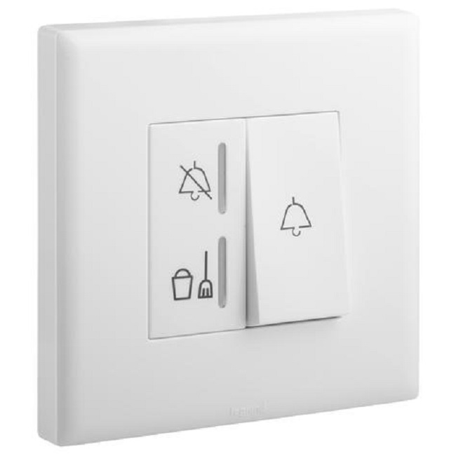 Bộ hiển thị trạng thái phòng và nút chuông Legrand Eloe 618013 4 Bộ hiển thị trạng thái phòng và nút chuông Legrand Eloe 618013