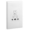 Ổ cắm dao cạo râu 20VA Legrand Eloe 618018 2 Ổ cắm dao cạo râu 20VA Legrand Eloe 618018