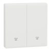 Công tắc đôi 2 cực 20A Schneider Vivace E KBN32D20N_WE 2 Công tắc đôi 2 cực 20A Schneider Vivace E KBN32D20N_WE