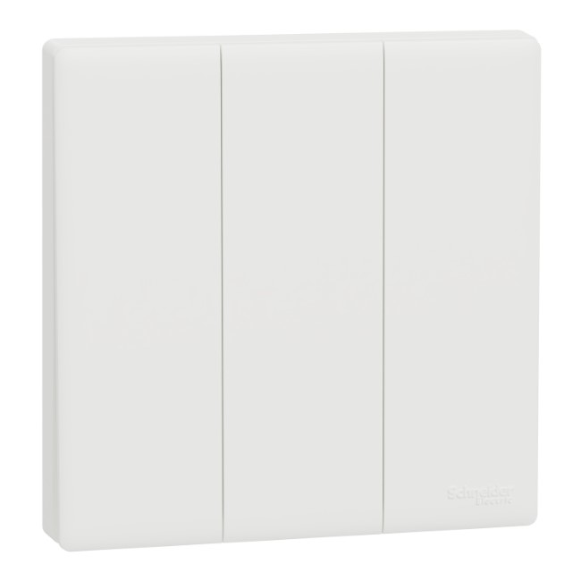 Công tắc nhấn nhả ba Schneider Vivace E KBN33PR_WE 6 Công tắc nhấn nhả ba Schneider Vivace E KBN33PR_WE