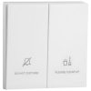 Công tắc DND/MUR Legrand Obria MEC27007 1 Công tắc DND/MUR Legrand Obria MEC27007WH