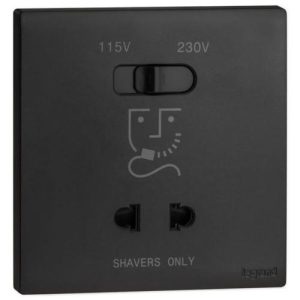 Ổ cắm dao cạo râu 115V/230V Legrand Obria MEC36019 11 Ổ cắm dao cạo râu 115V/230V Legrand Obria MEC36019BL