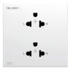 Ổ cắm đôi 2P+E Âu-Mỹ 16A ABB Zita 4TYB501231P0105 1 Ổ cắm đôi 2P+E Âu-Mỹ 16A ABB Zita 4TYB501231P0105