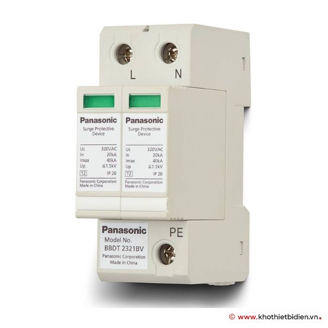 Thiết bị chống sét lan truyền SPD Panasonic BBDT2321BV 2 Thiết bị chống sét lan truyền SPD Panasonic BBDT2321BV