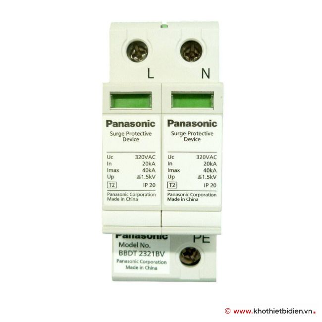 Thiết bị chống sét lan truyền SPD Panasonic BBDT2321BV 1 Thiết bị chống sét lan truyền SPD Panasonic BBDT2321BV