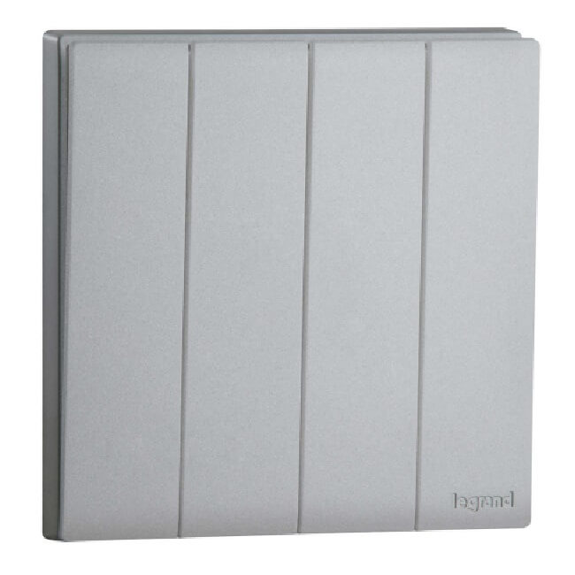 Công tắc bốn 2 chiều 16A Legrand Obria MEC22011WH 7 MEC22011SL Legrand