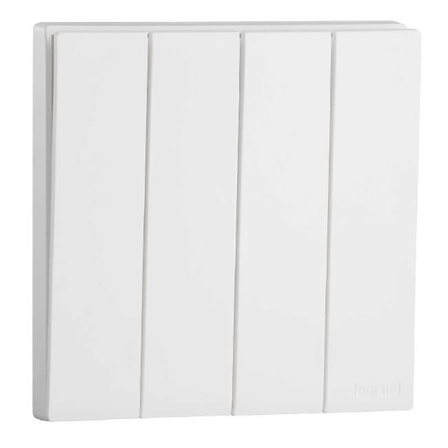 Công tắc bốn 2 chiều 16A Legrand Obria MEC22011WH 12 Công tắc bốn 2 chiều 16A Legrand Obria MEC22011WH