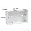 Đế nổi chữ nhật chuẩn BS chống cháy Sino ET238 1 Đế nổi chữ nhật chuẩn BS chống cháy Sino ET238